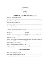 application for the renewal of licence, liquor act(pdf)