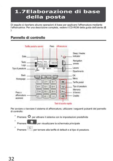 Guida all'installazione 1 - Neopost