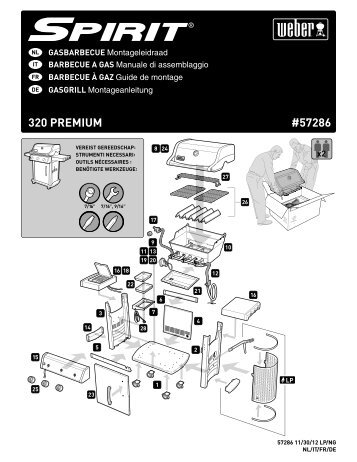 Aufbauanleitung Spirit Premium E 320