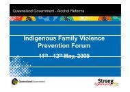 Indigenous Family Violence Prevention Forum