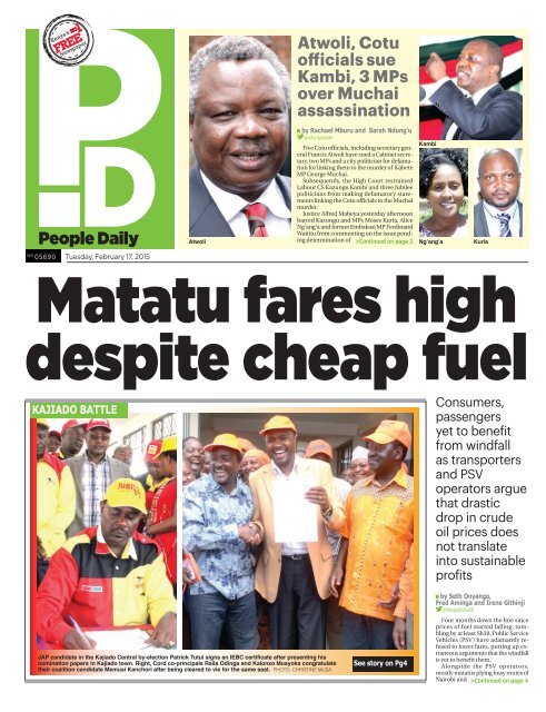 Tue February 17 2015 Issue 5690