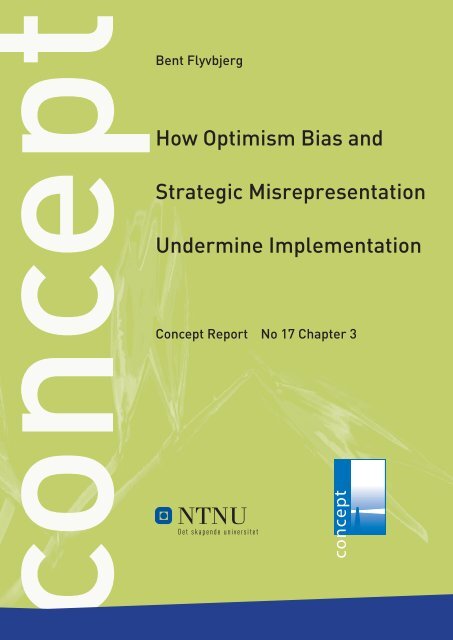 How Optimism Bias and Strategic ... - Concept - NTNU