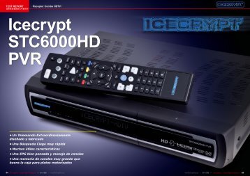 Icecrypt STC6000HD PVR - TELE-satellite International Magazine