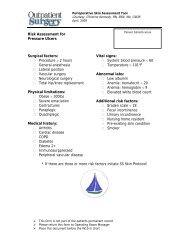 Perioperative Skin Assessment Tool - Outpatient Surgery Magazine