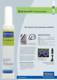 ENERGAN ® Pansenstarter - Virbac Tierarzneimittel GmbH