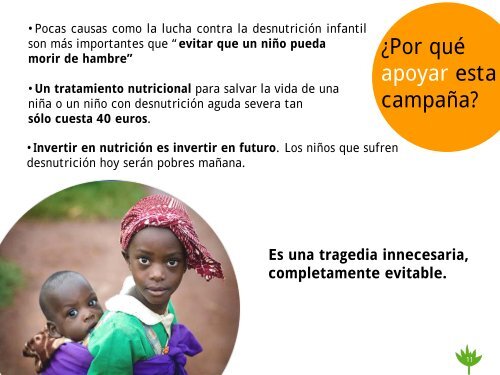 Desnutrición Infantil - Acción Contra el Hambre