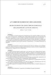 LIBRO DE SUGERENCIAS Y RECLAMACIONES