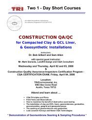 CQA-ShortCourse Invitation-April2008 - Geosynthetica