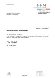 Heilbronner Initiative: Pressespiegel 66 - Initiative pro GD