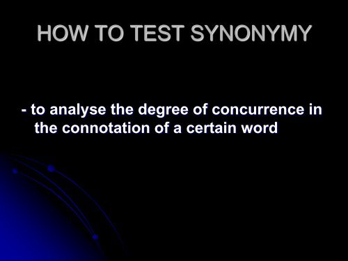 Synonyms and Near Synonyms in Dictionaries of the English ...