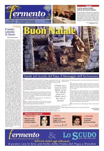 Il nostro convinto Te Deum - Webdiocesi
