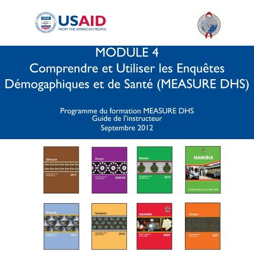 Module 4 : Conduite d'une enquÃªte MEASURE DHS