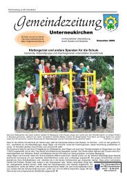 Musik- und Kulturverein Unterneukirchen eV - Gemeinde ...