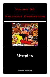 Volume 30 â Malicious Obsessions - The Woody Back to School Unit