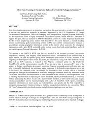 Real-Time Tracking of Nuclear and Radioactive Material Packages ...