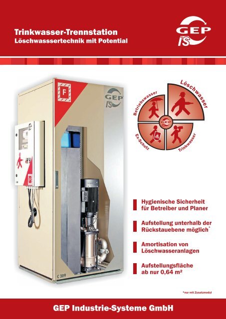 Trinkwasser-Trennstation GEP Industrie-Systeme GmbH - Gep-h2o.de