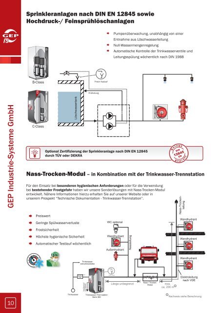 Trinkwasser-Trennstation GEP Industrie-Systeme GmbH - Gep-h2o.de