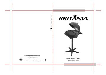 340 05 00 Rev1 Folheto de Instruções Churrasqueira ... - Britânia