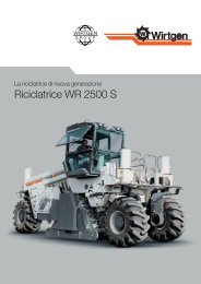 Riciclatrice WR 2500 S - Wirtgen GmbH