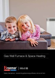 Gas Wall Furnace & Space Heating - Origin Energy