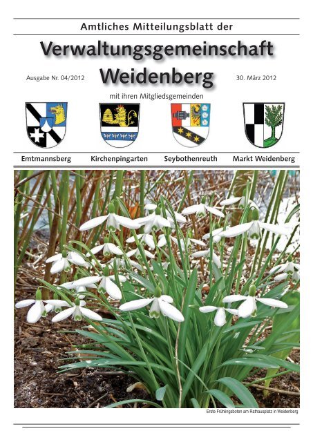 Ausgabe 04/2012 - Weidenberg