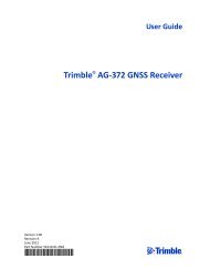 AG-372 GNSS Receiver User Guide - New Holland PLM Portal