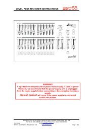 Zero 88 Level 12 Plus Manual - Stagecraft