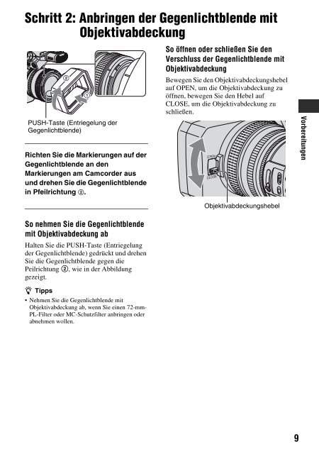 Menü - Video Data