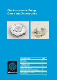 datasheet - Dolomite Microfluidics