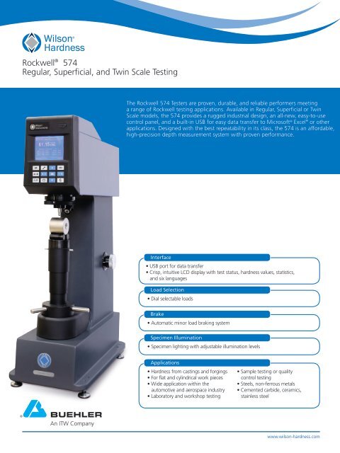 rockwell-574-regular-superficial-and-twin-scale-testing-buehler