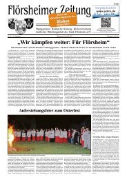 „Wir kämpfen weiter: Für Flörsheim“