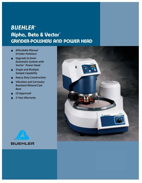 BUEHLER® Alpha, Beta & Vector™