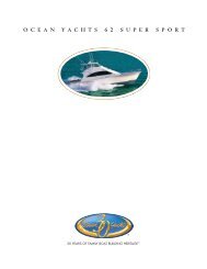 Brochure - Ocean Yachts Inc.