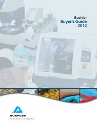 Buyer's Guide 2012 - Buehler