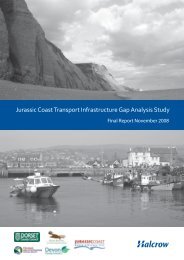 Jurassic Coast Transport Infrastructure Gap Analysis Study