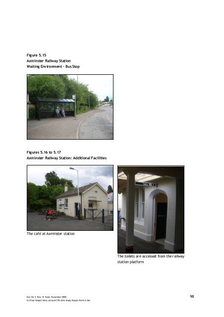 Jurassic Coast Transport Infrastructure Gap Analysis Study