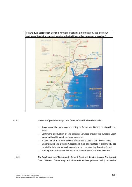 Jurassic Coast Transport Infrastructure Gap Analysis Study