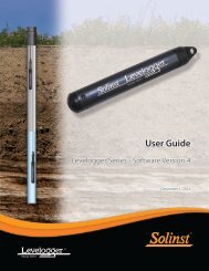 Download User Guide - Solinst.com