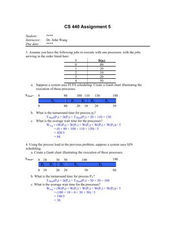 CS 440 Assignment 5