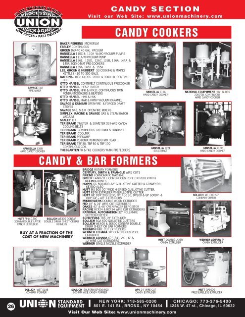 Union Standard Catalog - Union Standard Equipment and Union ...