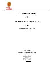 engangsavgift pÃ¥ motorvogner mv. - Toll og avgiftsdirektoratet