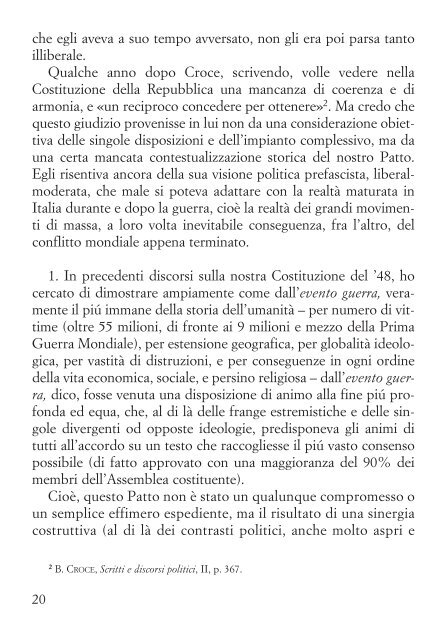 I valori della Costituzione - Istituto Italiano per gli Studi Filosofici