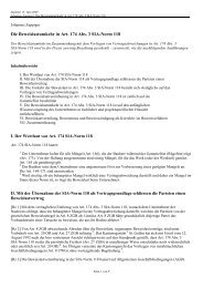 Die Beweislastumkehr in Art. 174 Abs. 3 Sia-Norm 118