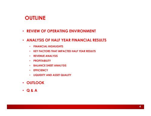 2010 Half Year Investor Presentation - UBA Plc