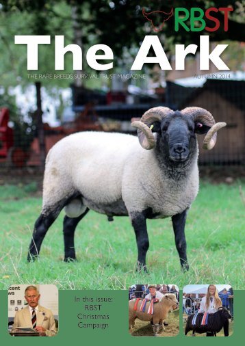 Recent Edition of The Ark Magazine - Rare Breeds Survival Trust