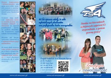 60 lat istnienia szkoły, to setki wykształconych ... - Zespół Szkół nr 4