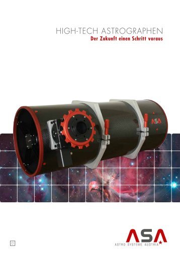 ASA-Folder "Astrographen" - Astro Systeme Austria