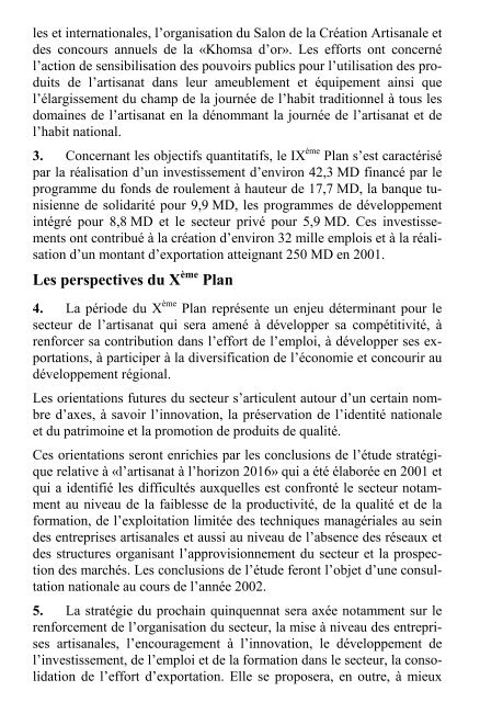 X plan tome2 - MinistÃ¨re du dÃ©veloppement et de la coopÃ©ration ...