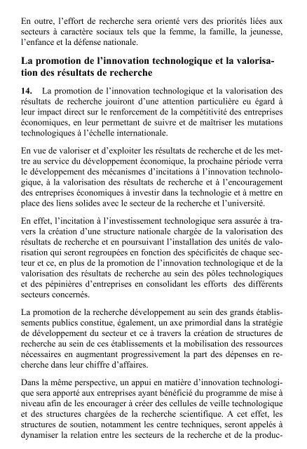 X plan tome2 - MinistÃ¨re du dÃ©veloppement et de la coopÃ©ration ...