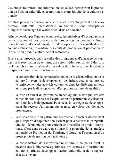 X plan tome2 - MinistÃ¨re du dÃ©veloppement et de la coopÃ©ration ...